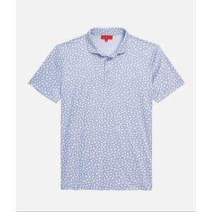 Redvanly NWT Chatillon Lightweight Performance Golf Polo Blue Lavender XL